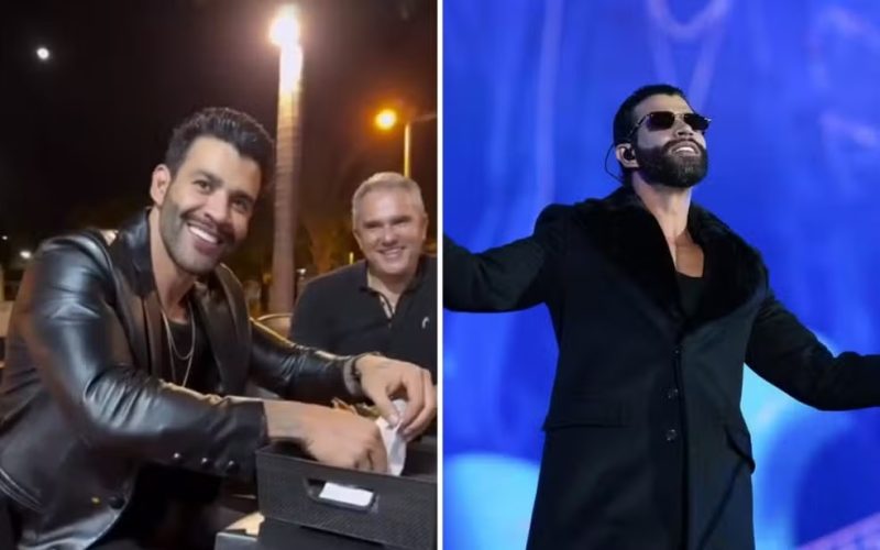 Gusttavo Lima vai a pit dog que frequentava antes da fama