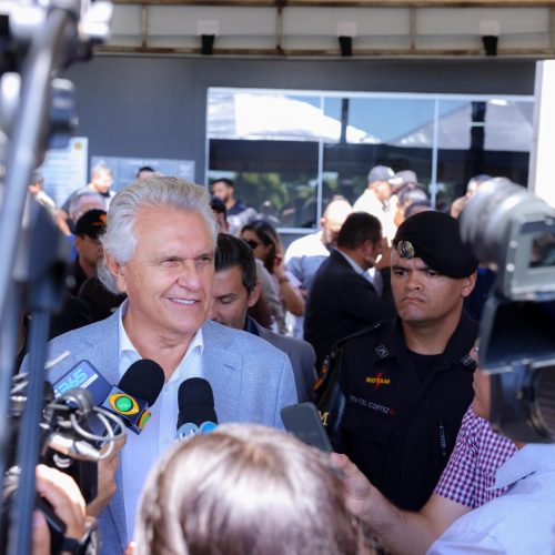 Caiado destaca excelência da Rotam ao inaugurar batalhão modernizado