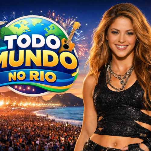 Shakira chega ao Rio de Janeiro para megashow em Copacabana