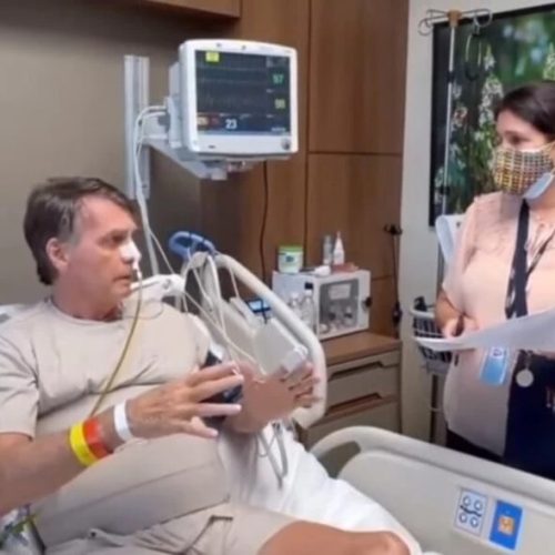 Bolsonaro transforma UTI em reality show