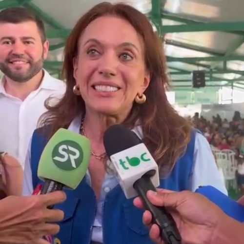 Gracinha Caiado abre Goiás Social e entrega reforma de escola em São Miguel do Araguaia
