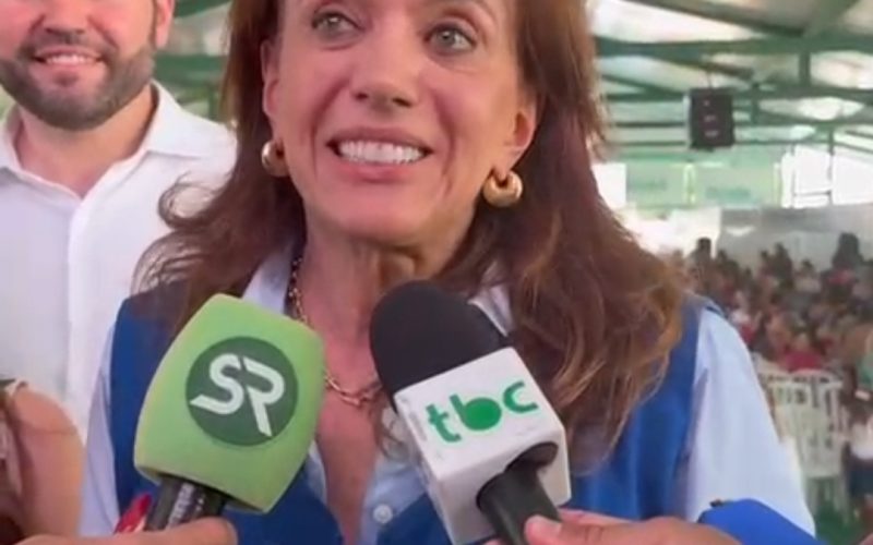 Gracinha Caiado abre Goiás Social e entrega reforma de escola em São Miguel do Araguaia
