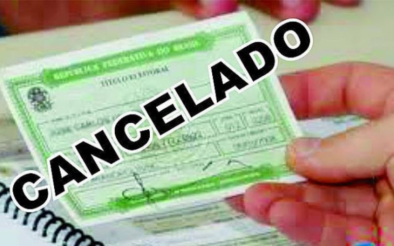 Mais de 5 milhões podem ter título cancelado