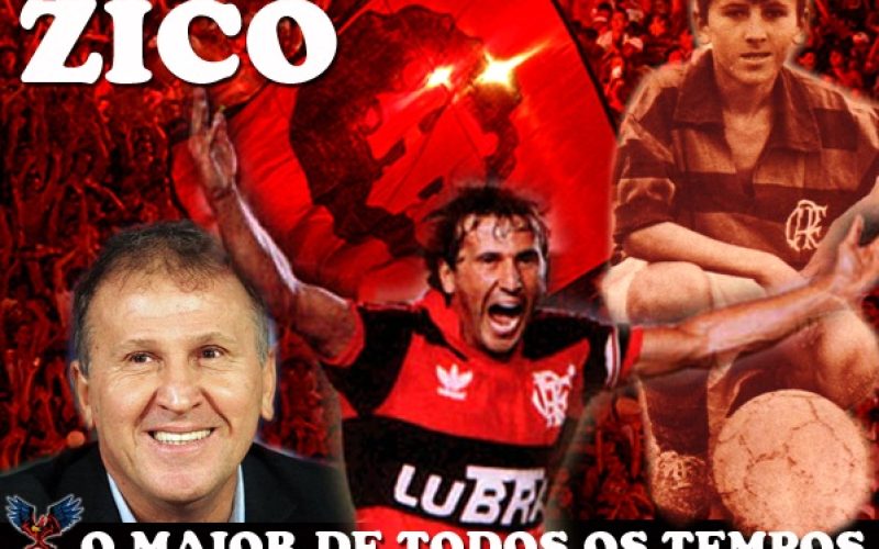 Zico assina contrato e volta ao Flamengo